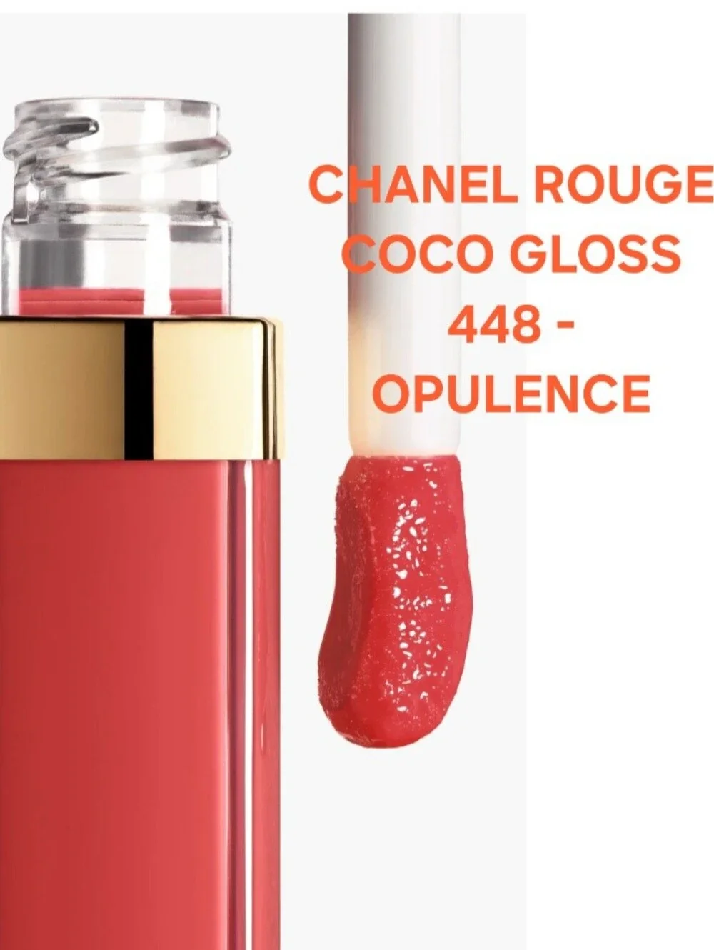 CHANEL ROUGE COCO GLOSS 448 - OPULENCE. BNIB